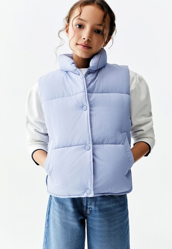 фото Жилет утепленный mango kids