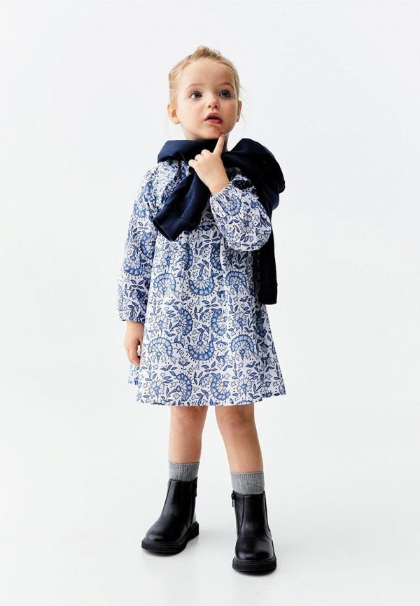 

Платье Mango Kids, Голубой, GIJON