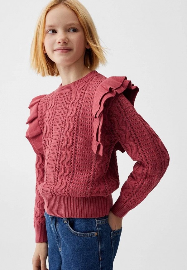 

Джемпер Mango Kids, Розовый, CHERRY