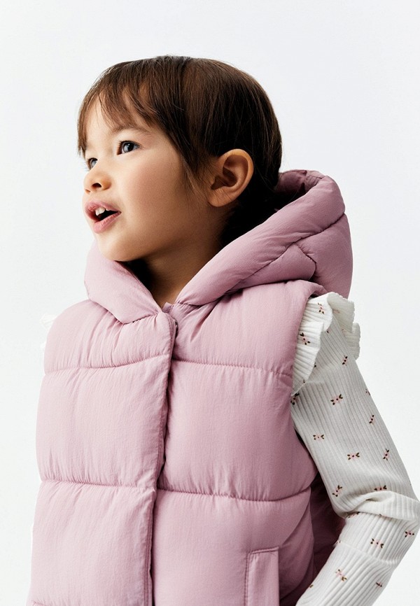 фото Жилет утепленный mango kids