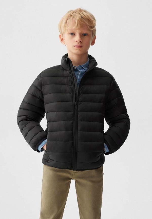 

Куртка утепленная Mango Kids, Черный, UNICO6
