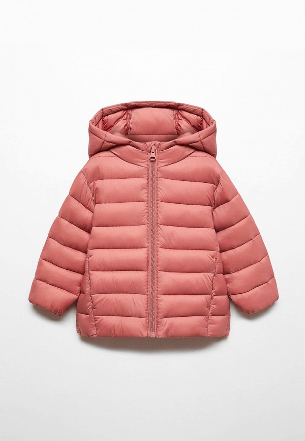 

Куртка утепленная Mango Kids, Коралловый, PAOLAB