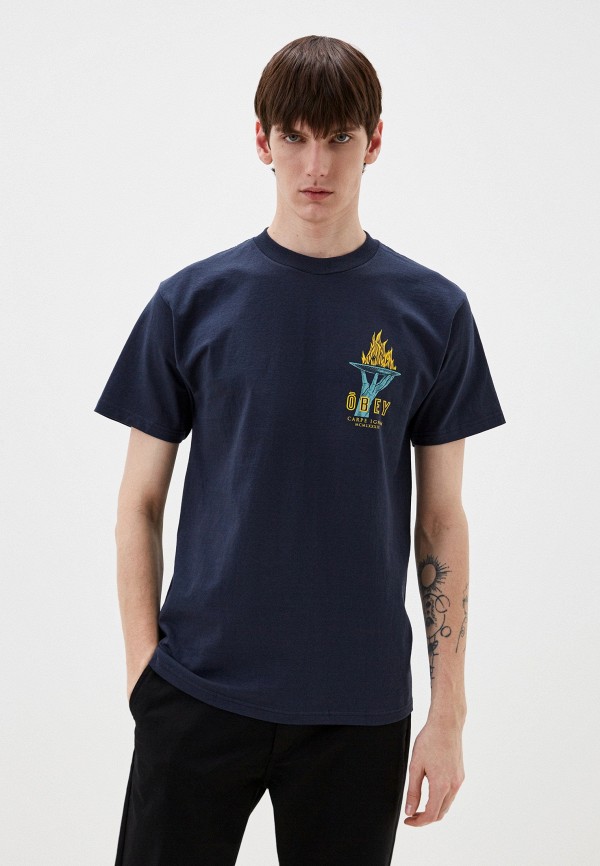 

Футболка Obey, Синий, SEIZE FIRE