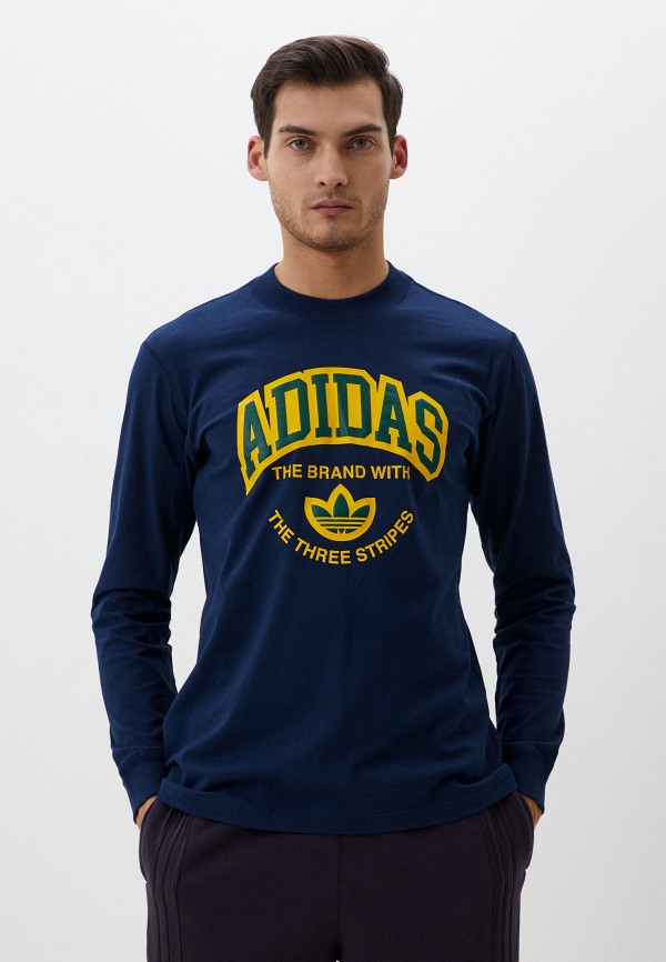 

Лонгслив adidas Originals, Синий, VRCT LS TEE