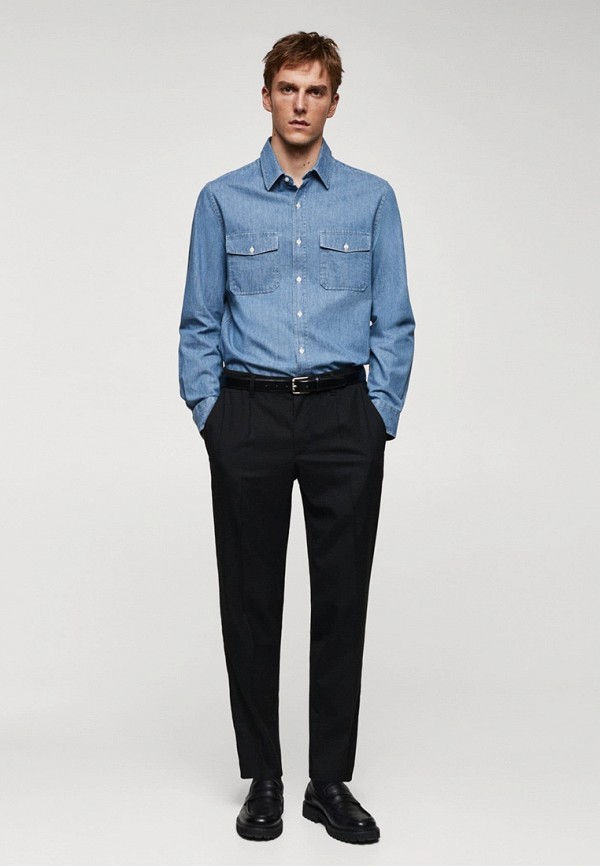 фото Рубашка джинсовая mango man