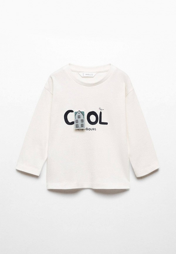 

Футболка Mango Kids, Белый, COOL