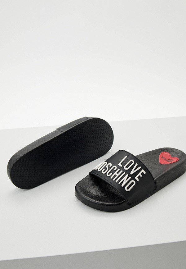 фото Сланцы love moschino