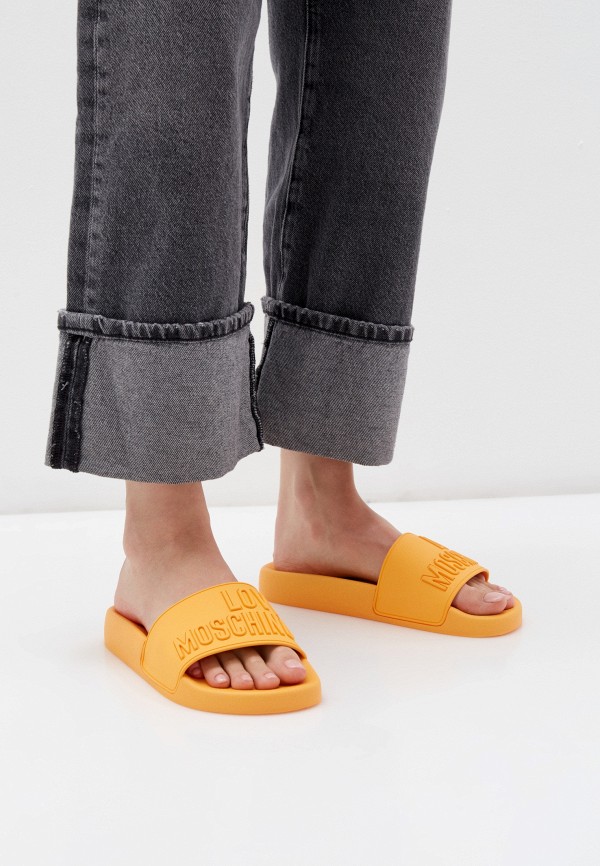 фото Сланцы love moschino