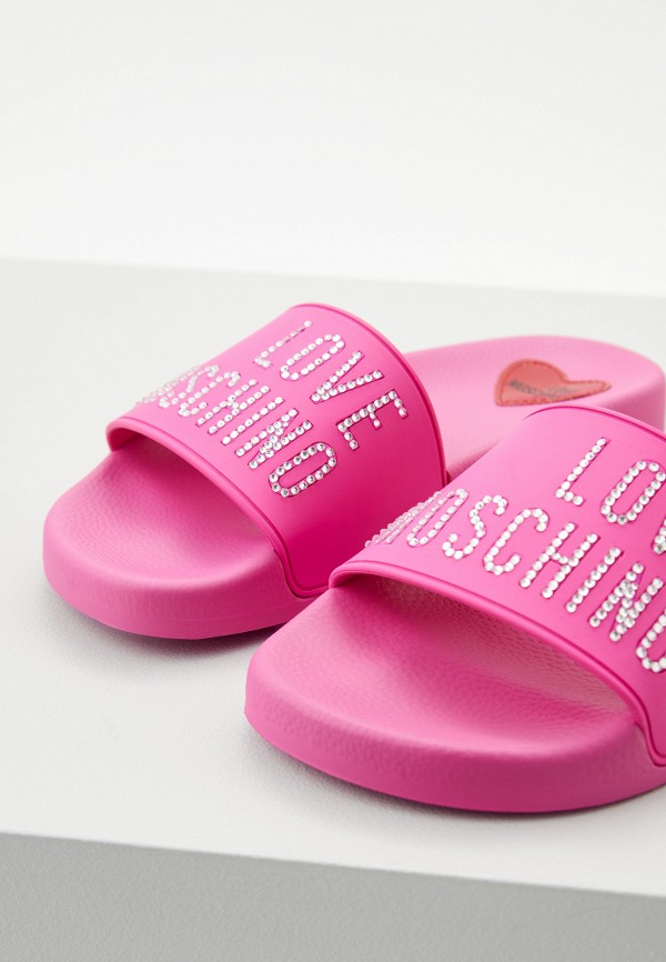 фото Сланцы love moschino