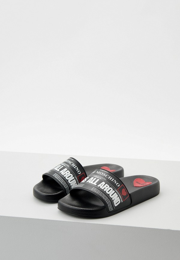 фото Сланцы love moschino
