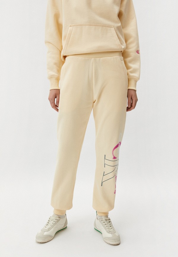 

Брюки спортивные Calvin Klein Jeans, Бежевый