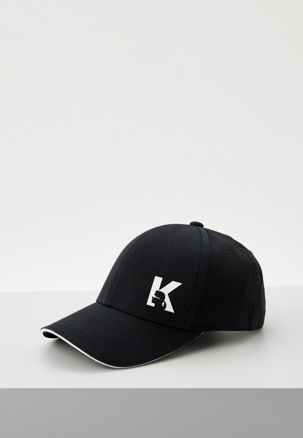 Бейсболка Karl Lagerfeld черного цвета