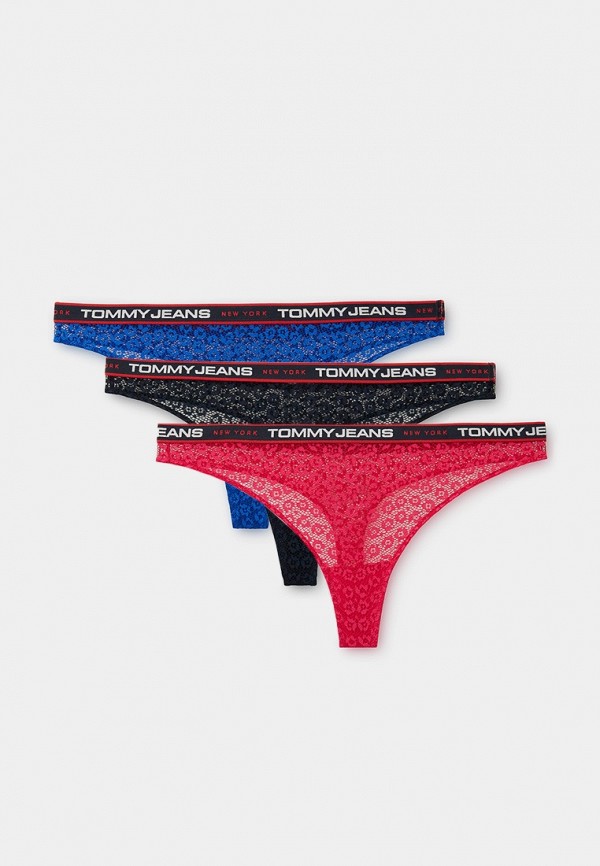 

Трусы 3 шт. Tommy Jeans, Разноцветный, THONG