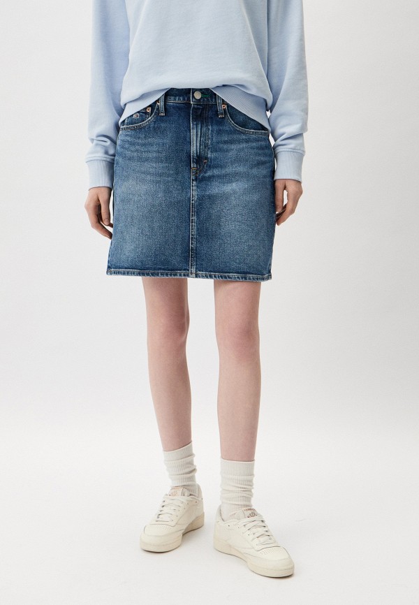

Юбка джинсовая Tommy Jeans, Синий