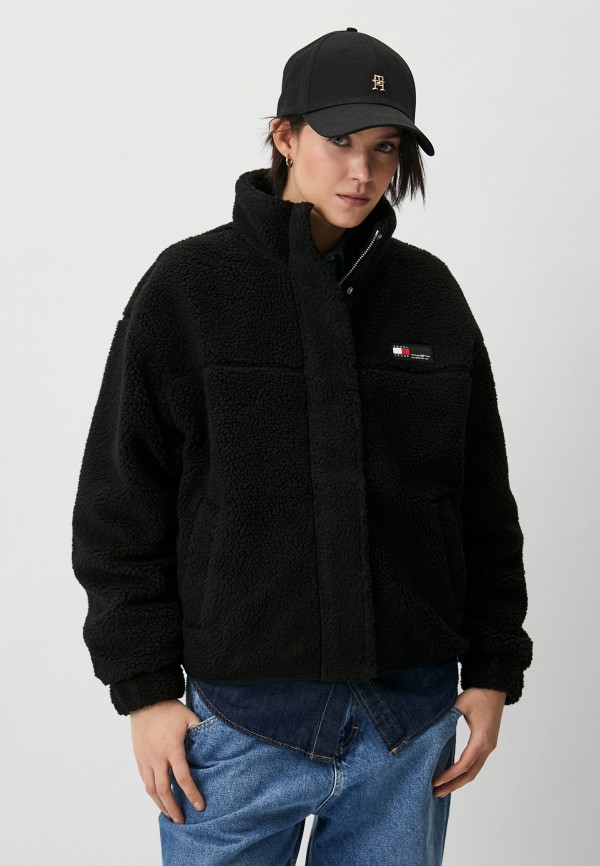 

Куртка меховая Tommy Jeans, Черный
