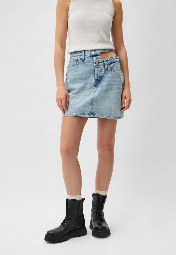 

Юбка джинсовая Tommy Jeans, Голубой
