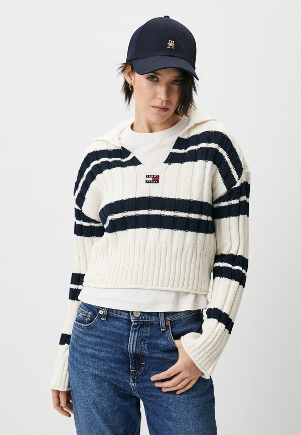 

Поло Tommy Jeans, Белый