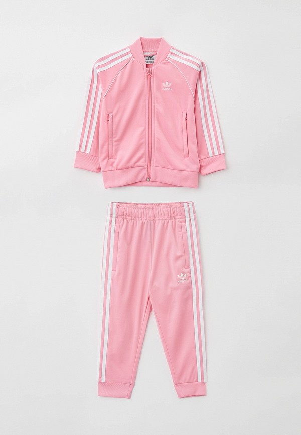 Костюм спортивный adidas Originals розового цвета