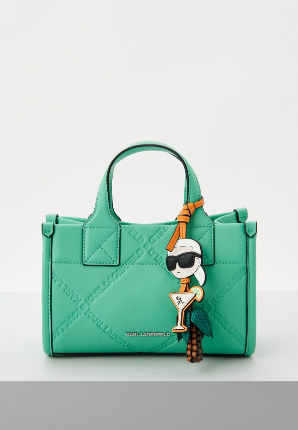 

Сумка и брелок Karl Lagerfeld, Зеленый