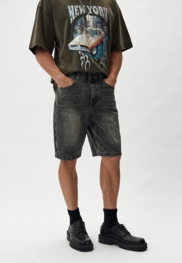 

Шорты джинсовые Mademan, Серый