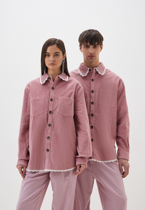 

Рубашка Sister Jane, Розовый, Hector Cord Over Shirt