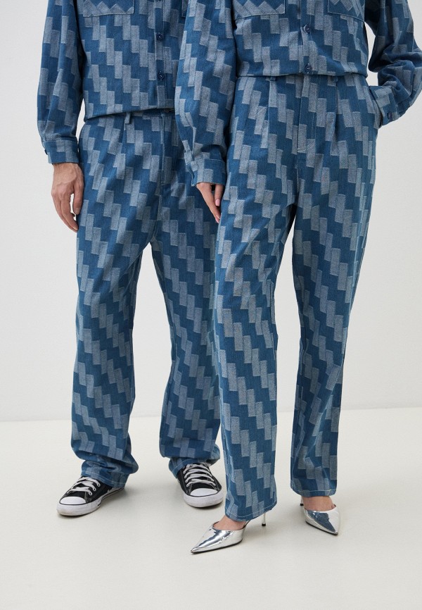 

Джинсы Sister Jane, Голубой, Ansel Patchwork Denim