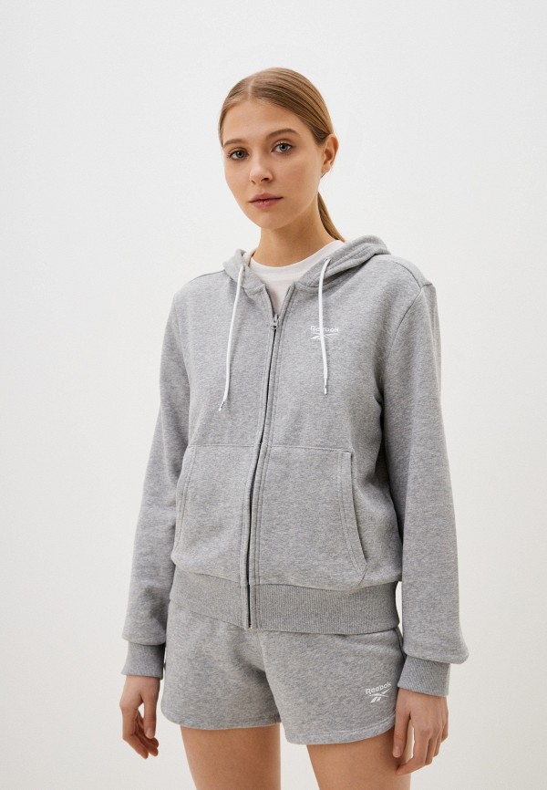 

Толстовка Reebok, Серый, RI SL FRENCH TERRY FZ