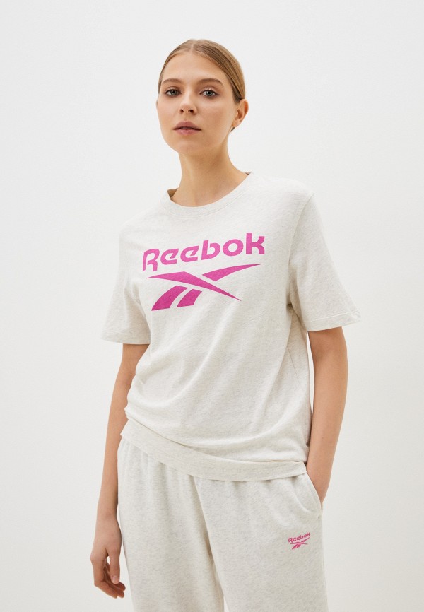 

Футболка Reebok, Серый, REEBOK IDENTITY BIG LOGO TEE