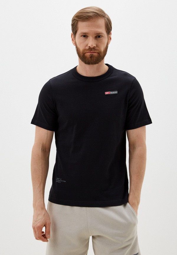 

Футболка Reebok, Черный, RI LOGO MASH UP TEE