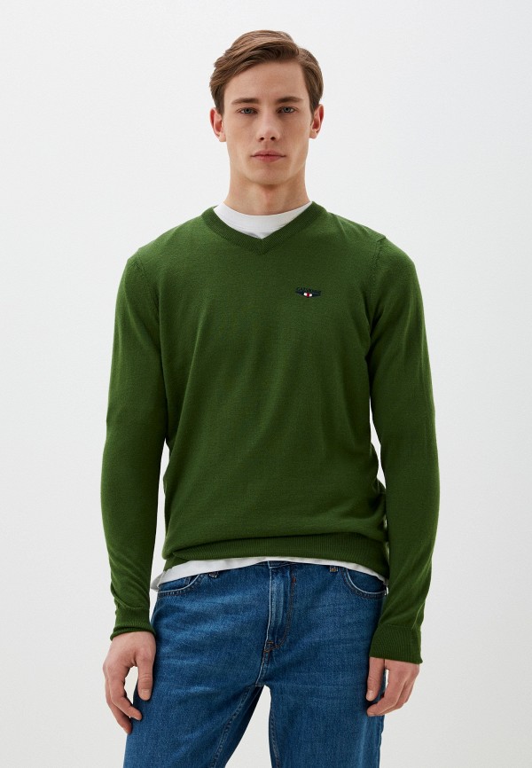 Пуловер Galvanni зеленого цвета