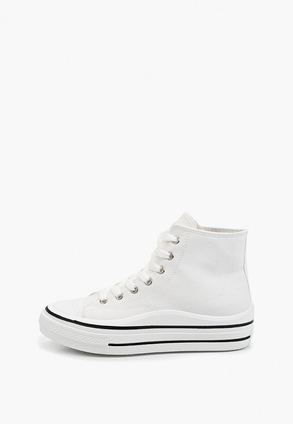 Кеды Ideal Shoes белого цвета