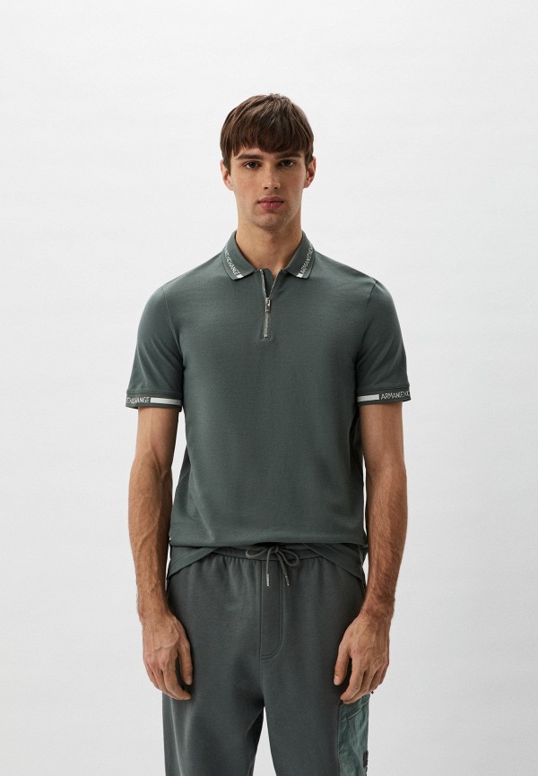 

Поло Armani Exchange, Зеленый