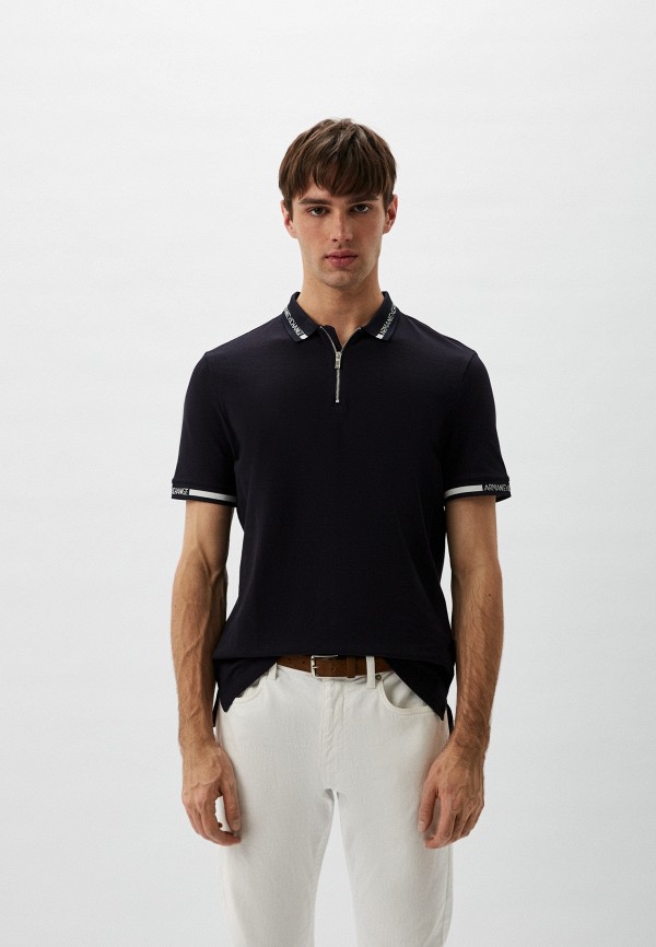 

Поло Armani Exchange, Синий