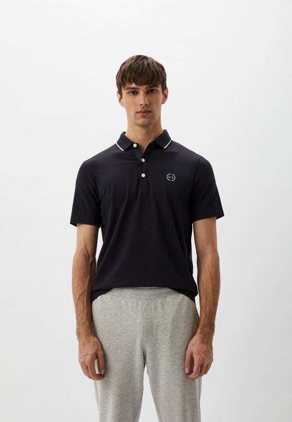 

Поло Armani Exchange, Синий