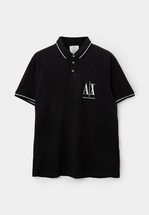 

Поло Armani Exchange, Черный