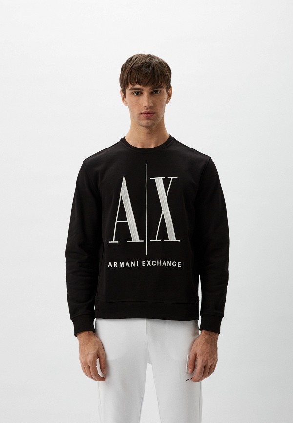 Свитшот Armani Exchange черного цвета