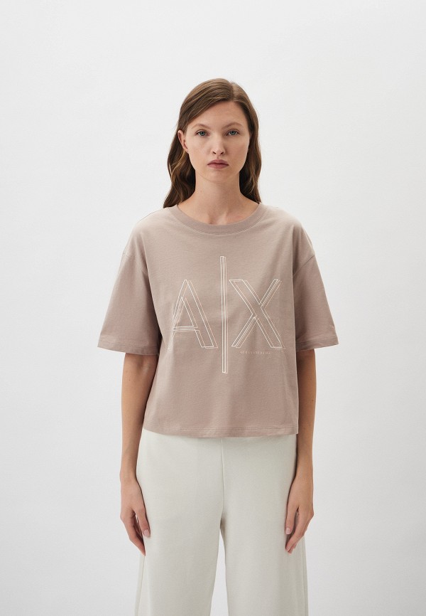 

Футболка Armani Exchange, Бежевый