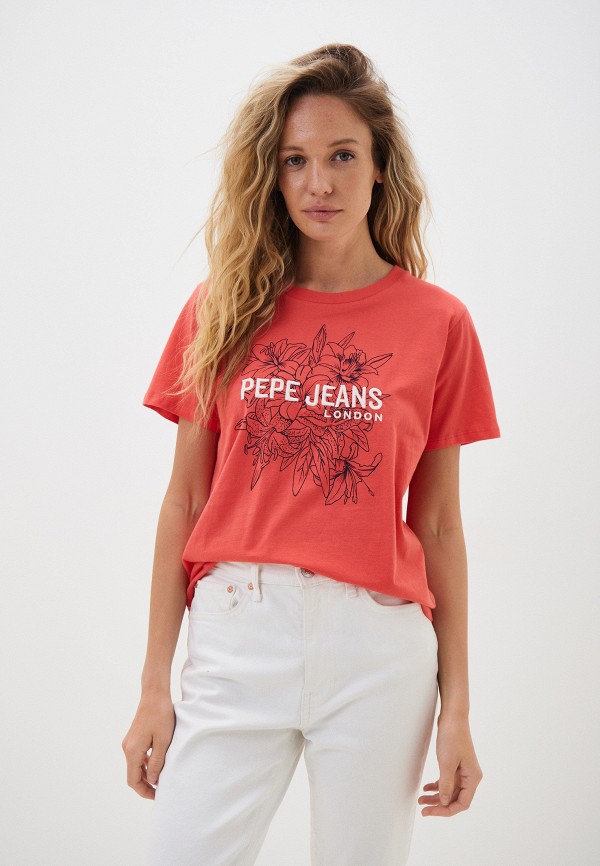 

Футболка Pepe Jeans, Красный