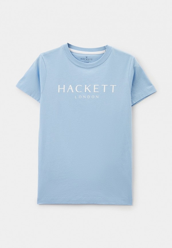 Футболка Hackett London голубого цвета