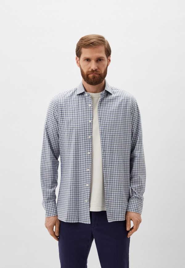 Рубашка Hackett London COTTON TENCEL CHECK