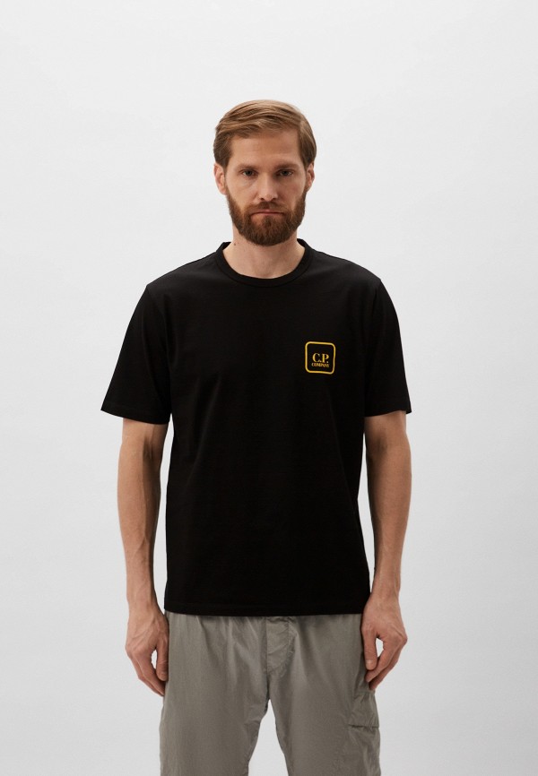 

Футболка C.P. Company, Черный, Metropolis Series Mercerized Jersey