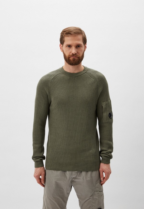 

Джемпер C.P. Company, Зеленый, Sea Island Ribbed