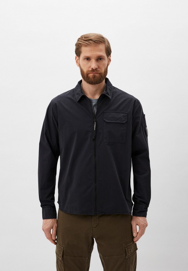 

Рубашка C.P. Company, Синий, Gabardine Zipped