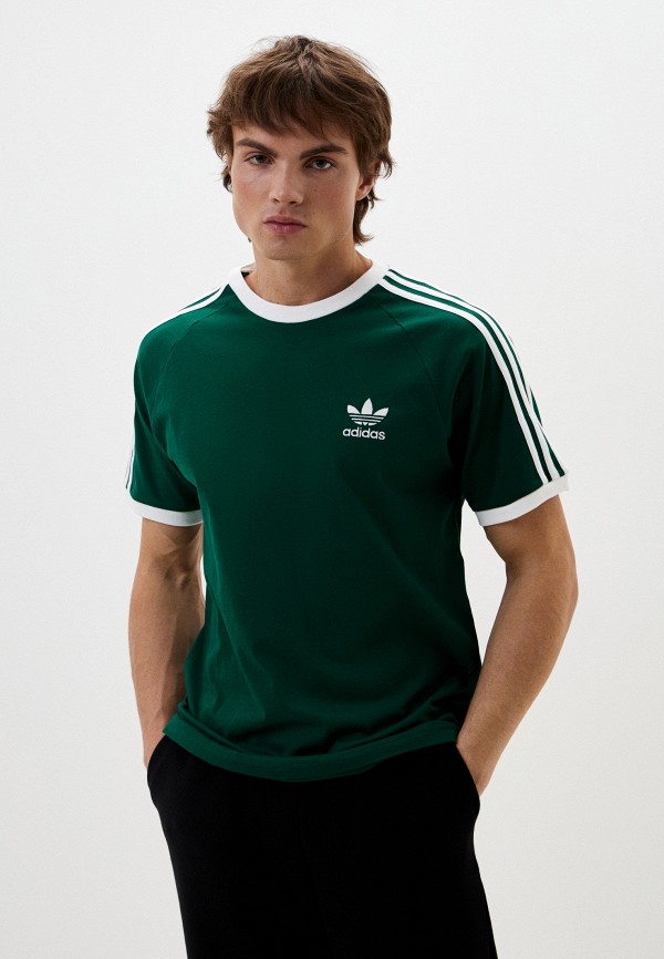 

Футболка adidas Originals, Зеленый, 3-STRIPES TEE