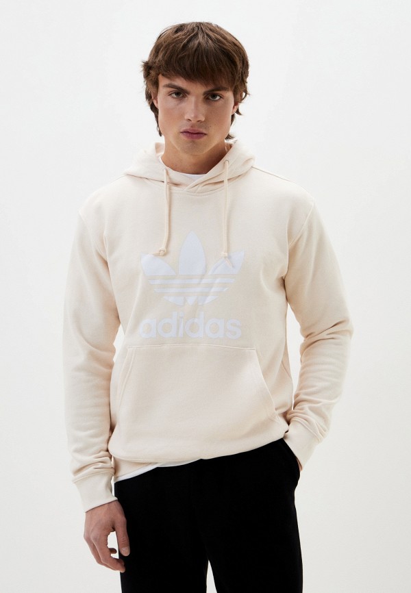 

Худи adidas Originals, Бежевый, TREFOIL HOODY