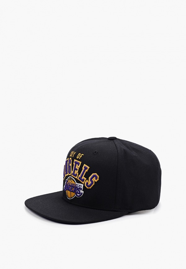 

Бейсболка Mitchell & Ness, Черный, Los Angeles Lakers