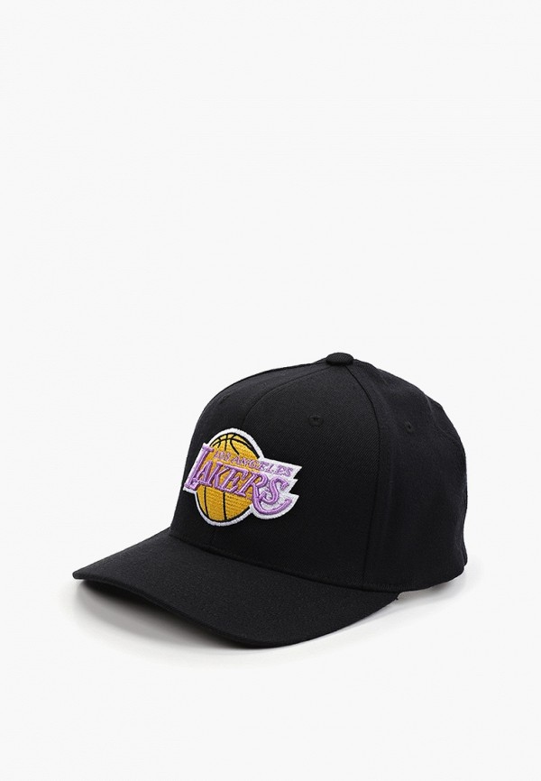 

Бейсболка Mitchell & Ness, Черный, Los Angeles Lakers