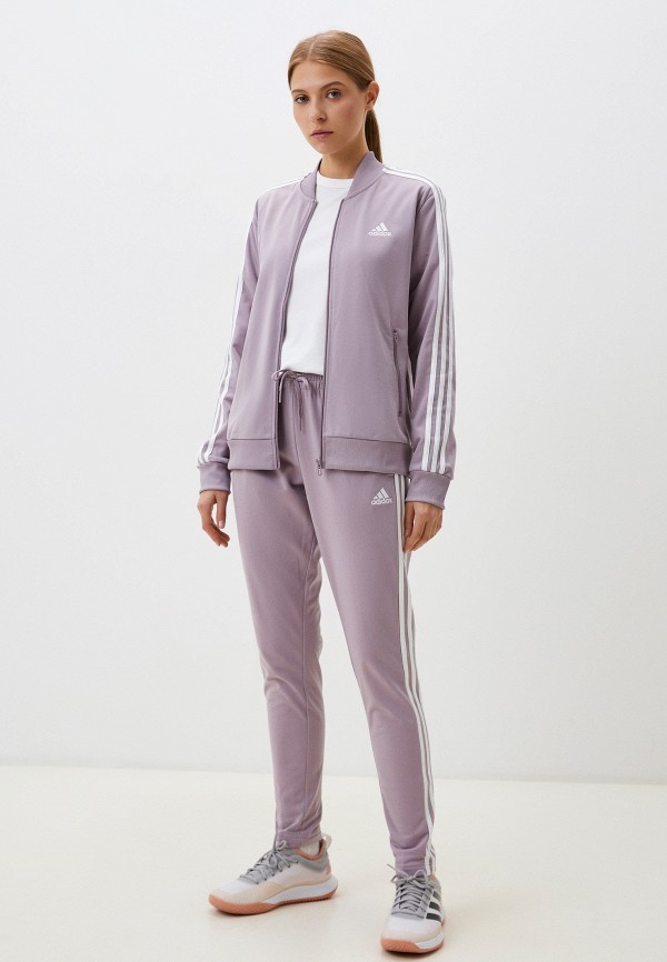 

Костюм спортивный adidas, Фиолетовый, W 3S TR TS
