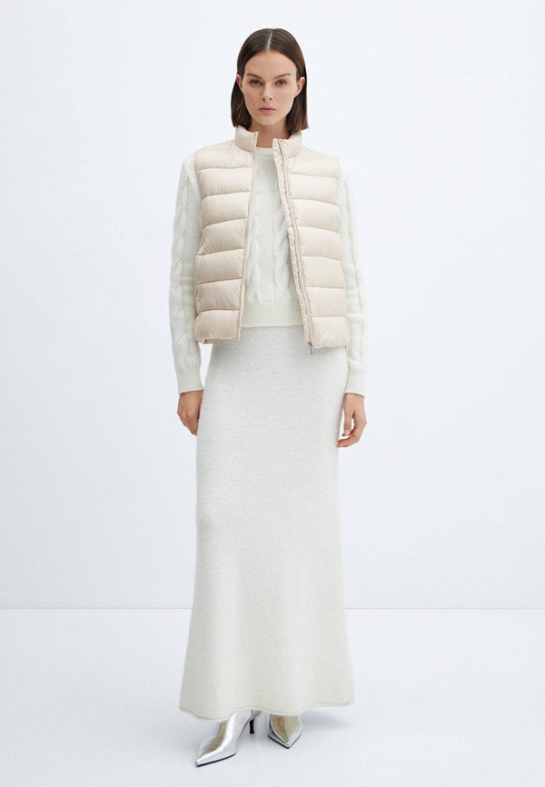 фото Жилет утепленный mango