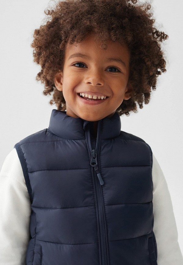 фото Жилет утепленный mango kids